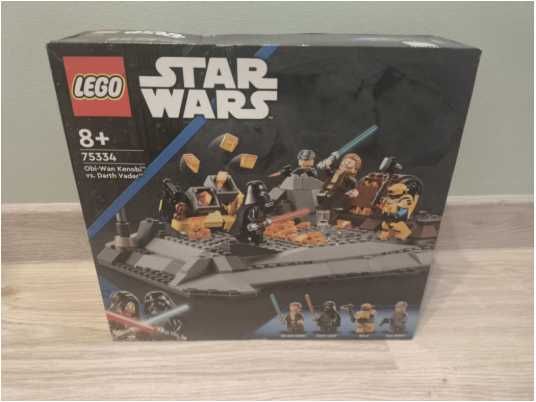 Lego Star Wars 75334 Obi-Wan Kenobi kontra Darth Vader.