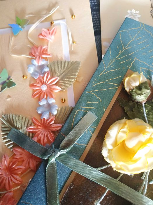 Открытки красивейшие одним лотом много ручной работы очень красивые!