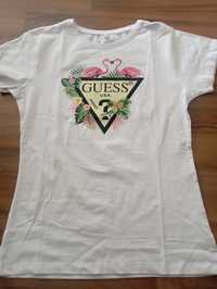 Koszulka nowa biała z logiem Guess