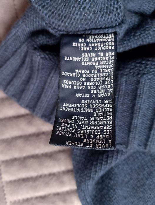 Granatowy bezrękawnik kamizelka męski Tommy Hilfiger r.L/Xl