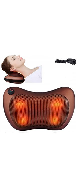 Poduszka masująca shiatsu masażer karku ciała