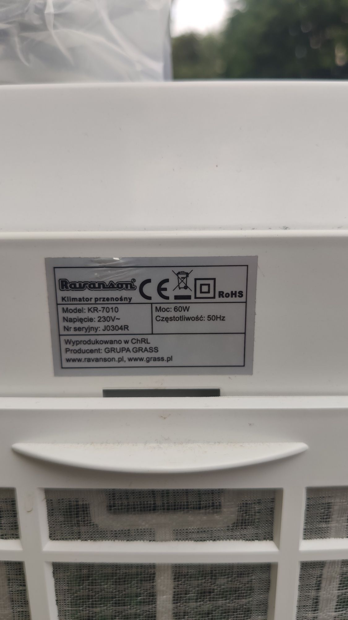 Klimatyzator Ravanson