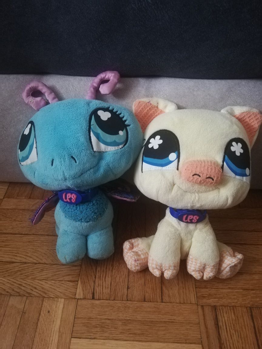 Maskotka/maskotki Littlest pet shop świnka i motyl