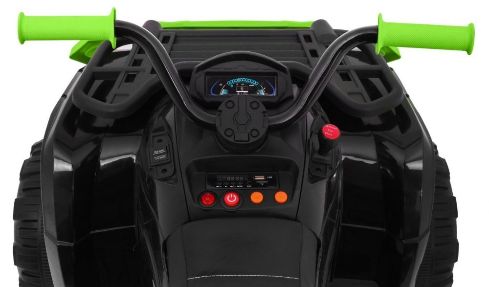 Pojazd Quad XL ATV Czarno-Zielony  Pilot do 45 kg