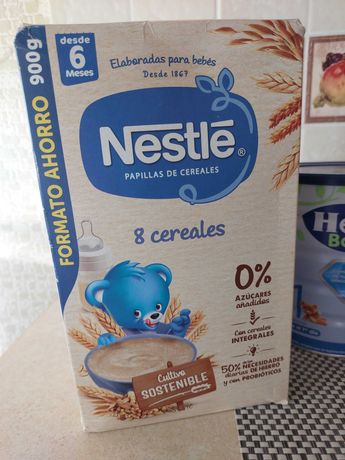 Каша Nestle 6+ для малышей. Обмен на памперсы 4 ,возможна продажа.