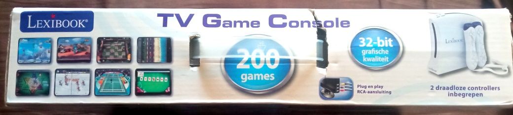 Consola TV Game - 200 jogos - 32bits   Lexibook