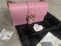 Nowa torebka Pinko różowa Love Classic icon simply 15 CL paragon
