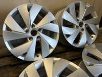 JAK NOWE! Oryginalne alufelgi VW Gti Gte 17” 5x112/ ET46/ 6,5Jx17H2