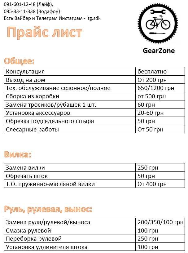 Ремонт велосипедов | Веломеханик | Велоремонт