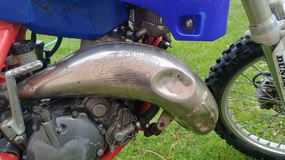 Yamaha yz 125 po remoncie!(udowodniony) FMF(zamiana)