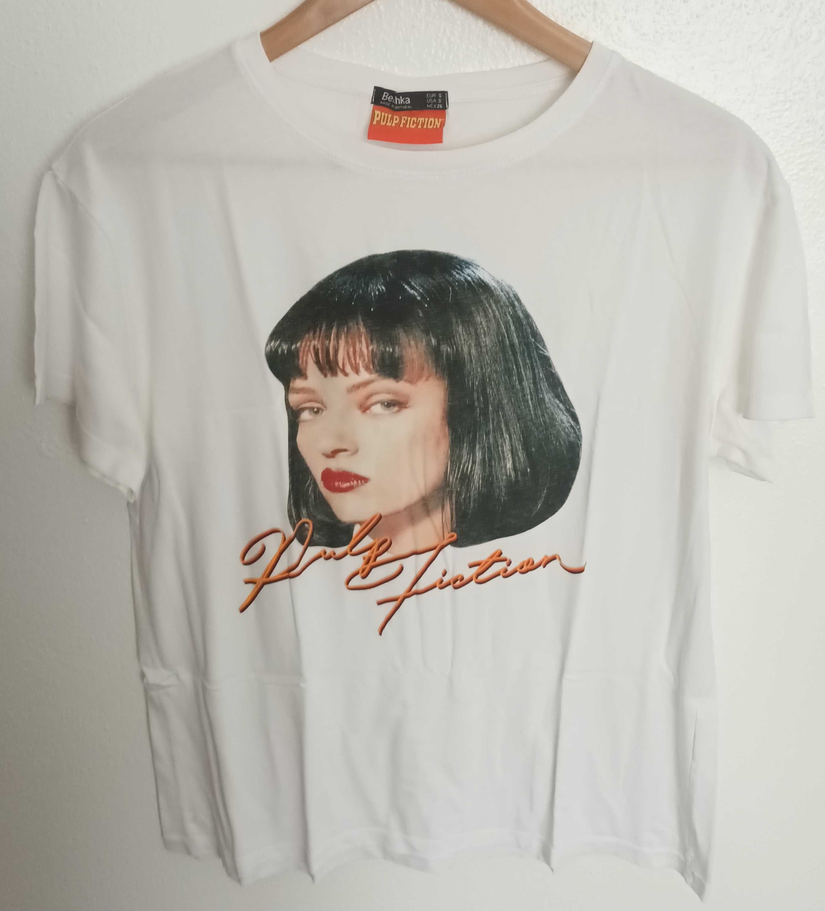 T-shirt branca - Pulp Fiction