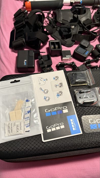 Kamera GoPro Hero 10 Black masa dodatków