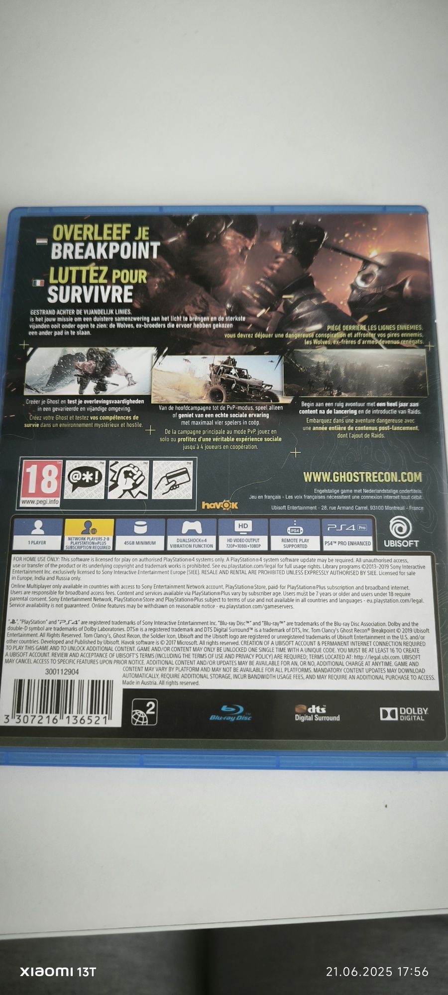 Ghost recon breakpoint ps4/ps5