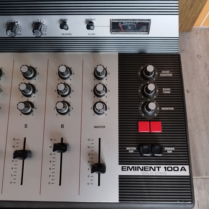 Powermixer Dynacord Eminent 100A kolumny Eholette vintage Hi-Fi