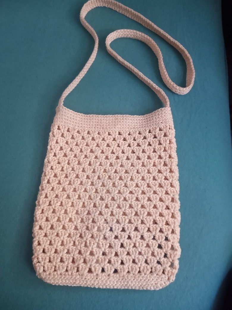 Śliczna torebka listonoszka (hand made)