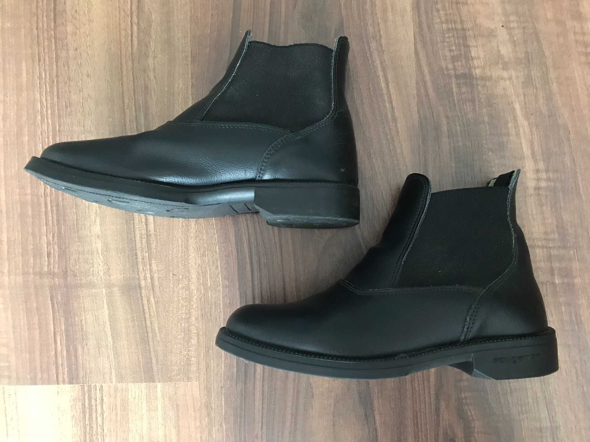 skórzane sztyblety Fouganza r. 36