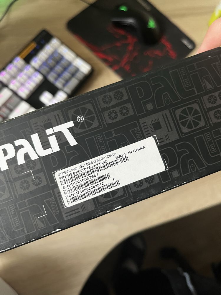 Palit GTX 1660TI Dual 6gb GDDR6 в відмінному стані