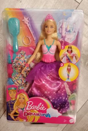 Barbie dreamtopia Syrenia Przemiana GTF92, Nowa