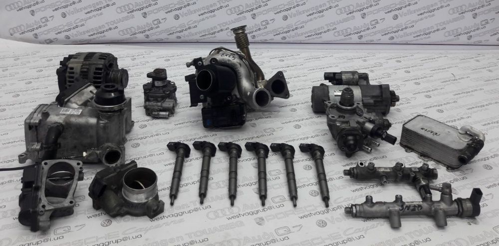 Навесное двигателя 3.0 дизель Aud Q7 \ Volkswagen Touareg 2003-2015