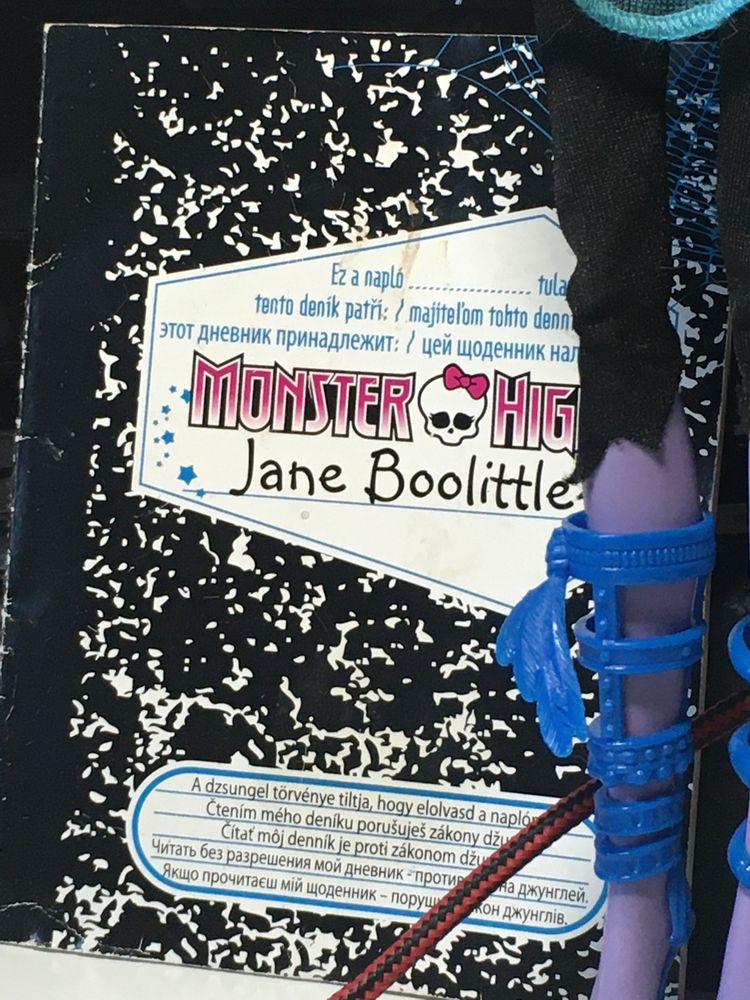 Лялька Монстер Хай/ Monster high Jane boolittle