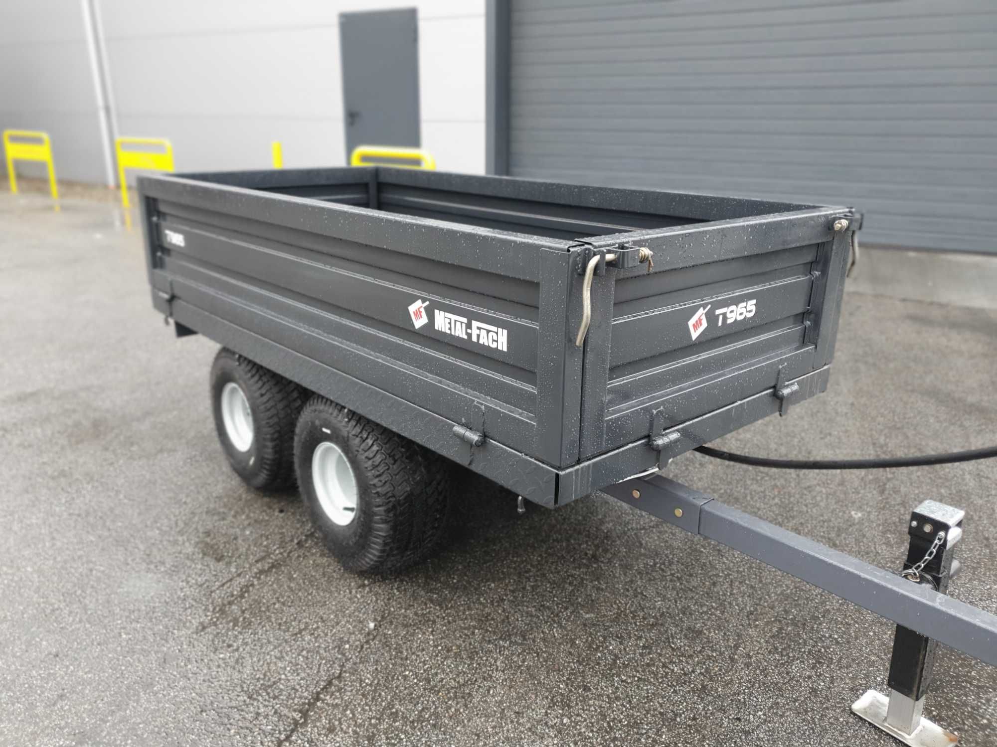 Przyczepka do Mini Ciągnika - Mini traktorka Metal-Fach T965 1,5 T