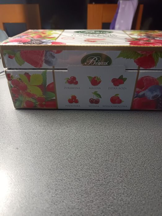 Biofix zestaw herbatek owocowych nowe