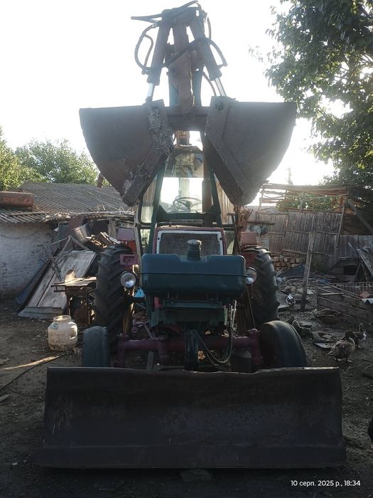 ЮМЗ з грейферною установкою!