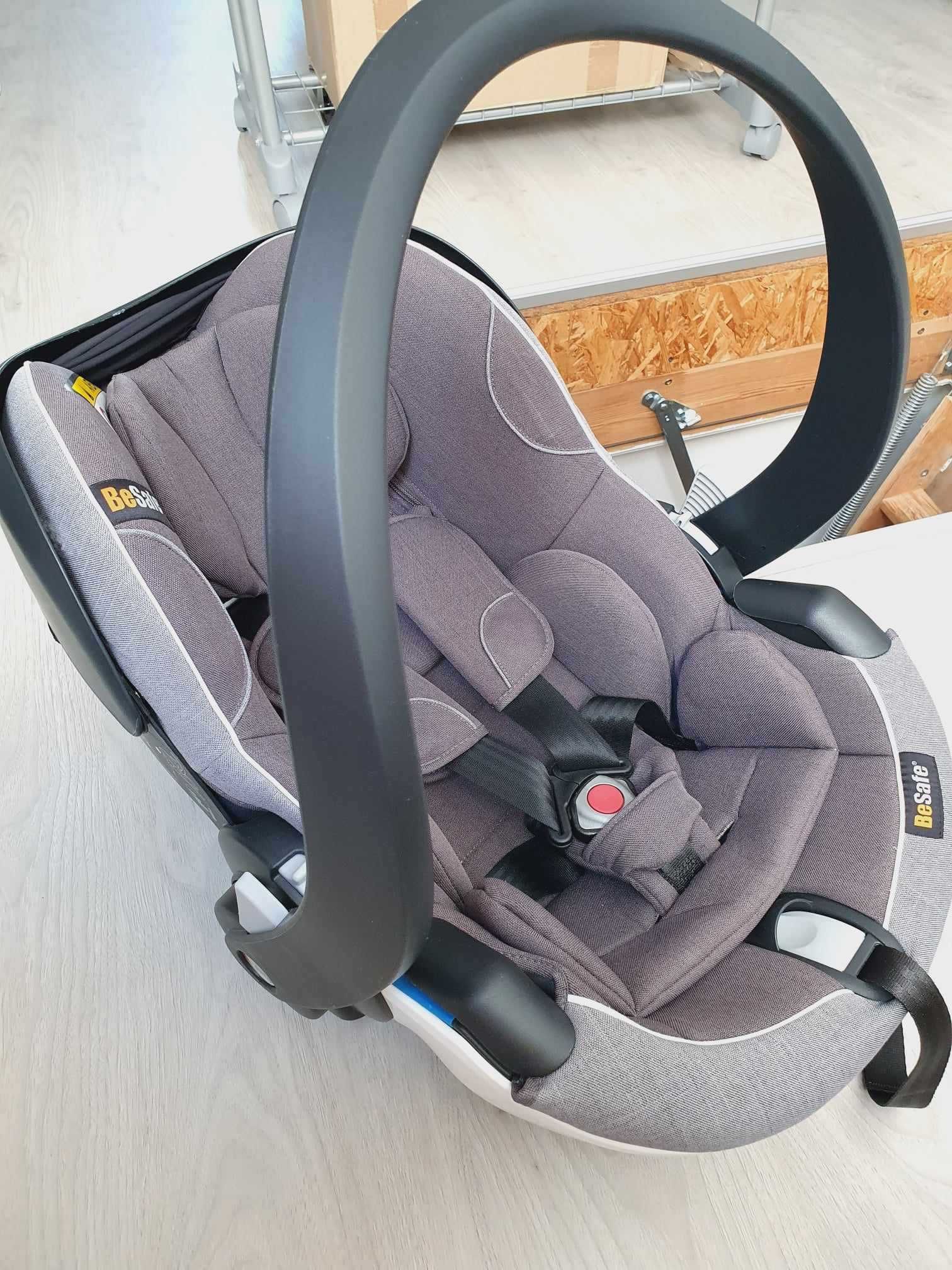 Fotelik Zestaw 3w1 BeSafe iZi Go Modular + Besafe iZi Modular + Baza I