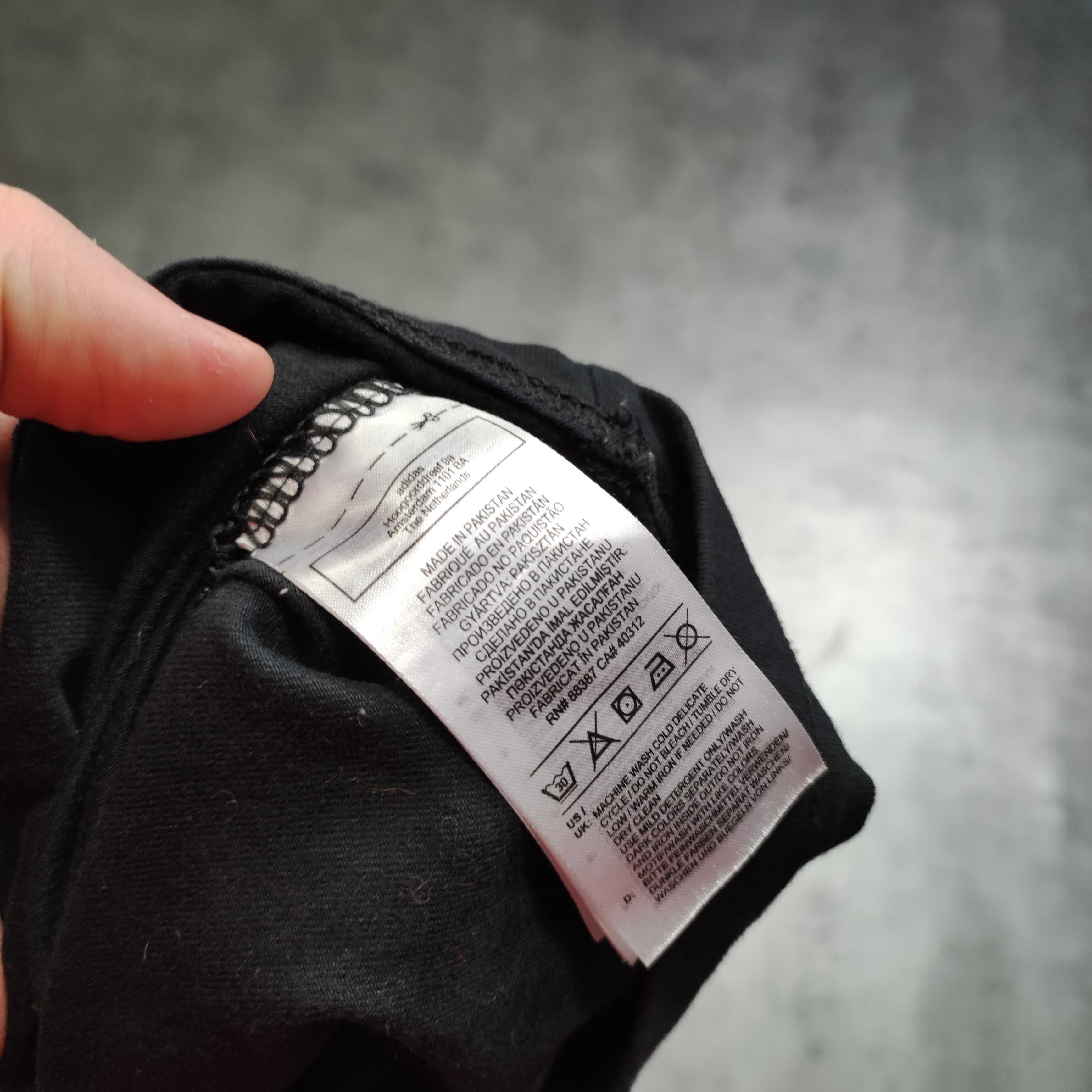 DAMSKA Koszulka Bluzka Longsleeve Adidsa California Bawełna 3 Paski