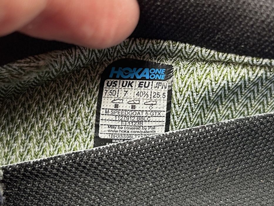 Оригінал! Кросівки Hoka Speedgoat 5 Gore Tex 40.5 розмір MM1087