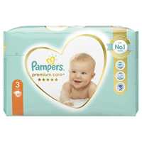 Підгузники Pampers premium care 3-40 шт