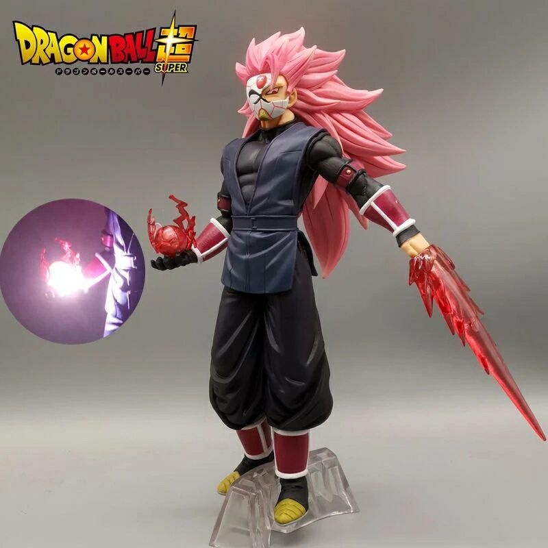 [NOVA] Figura Goku Black SSJ3 Rosé Iluminada Premium