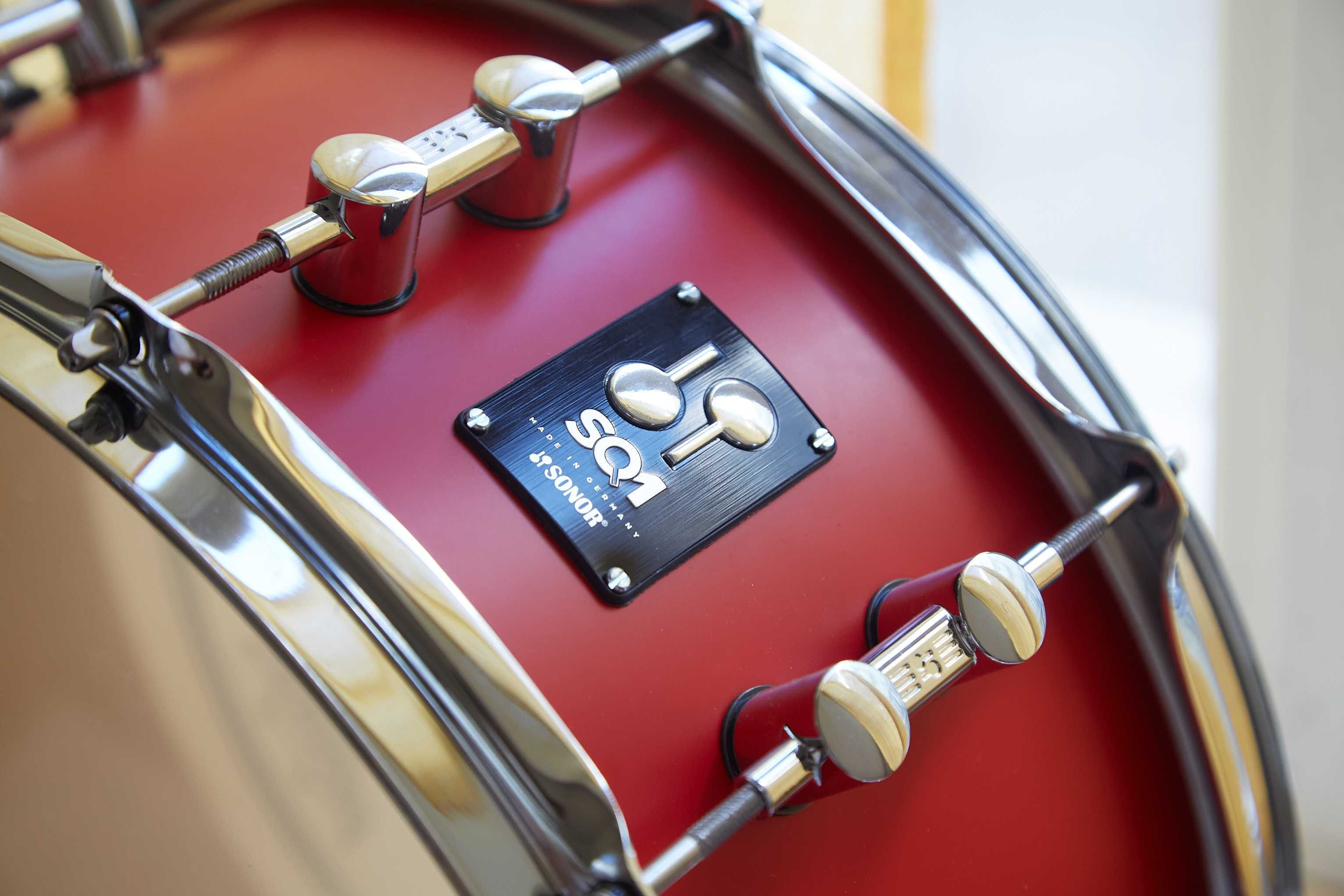 Малий барабан снейр Sonor SQ1 14"x6,5" Rock Hot Rod Red snare