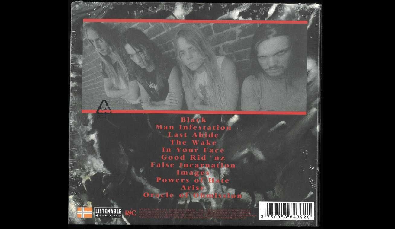 Sadus – "Swallowed In Black". Płyta CD. Nowa