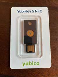 Klucz sprzętowy Yubikey 5 NFC usb-a 2FA FIDO nowy