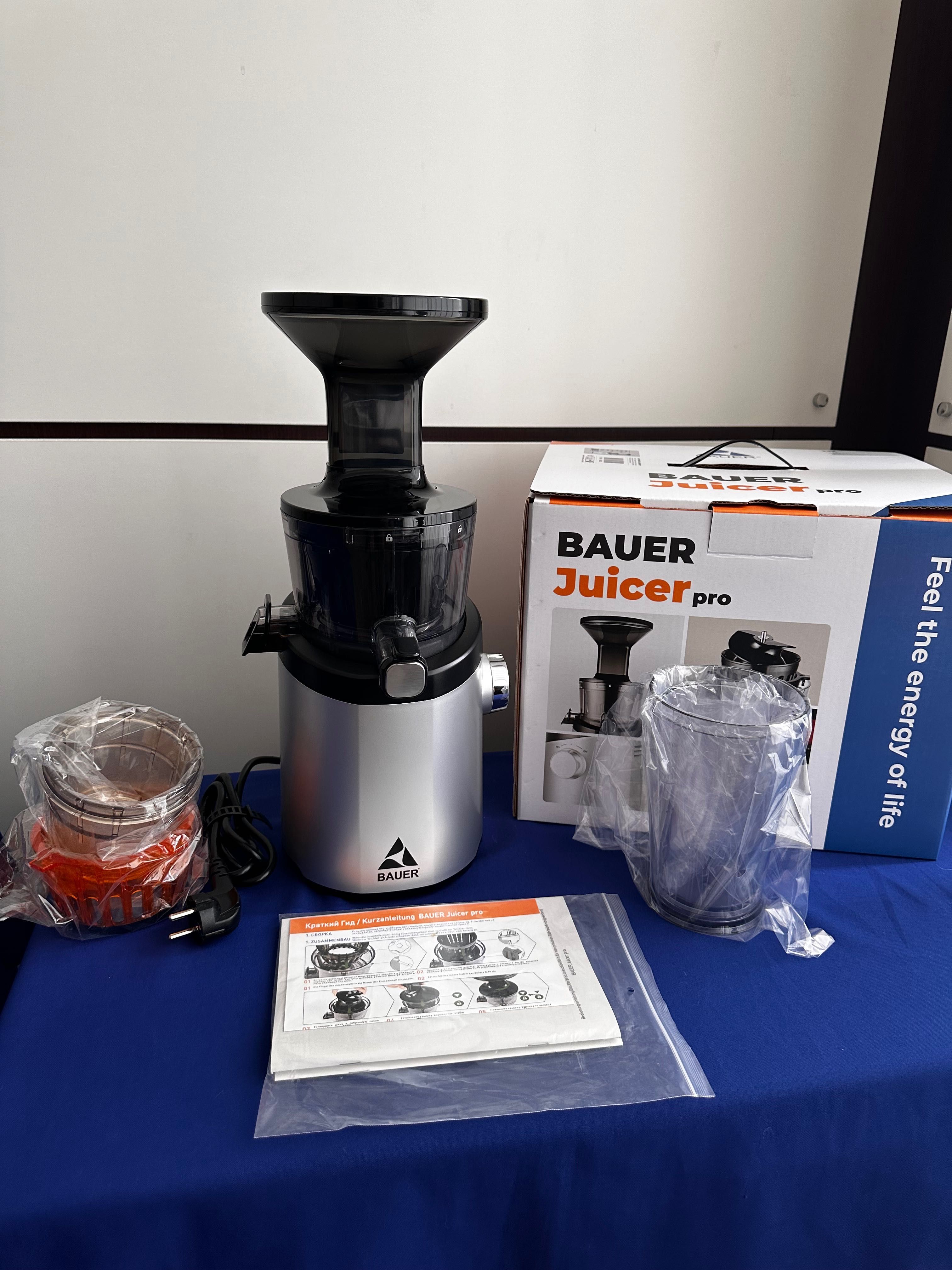 Шнекова соковижималка Bauer