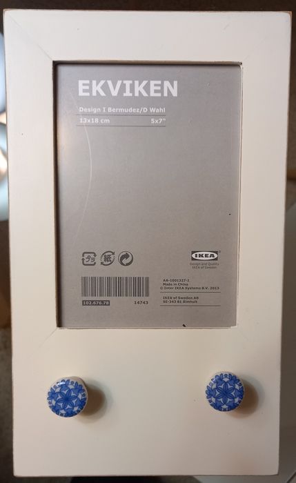 Molduras / cabide IKEA, EKVIKEN (2)