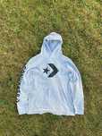 Bluza z kapturem Converse 158-170 szary streetwear style woman