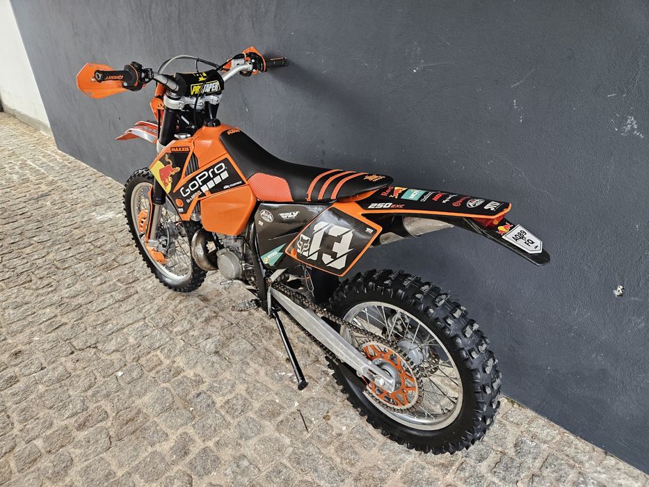 Ktm exc 250 enduro com documentos