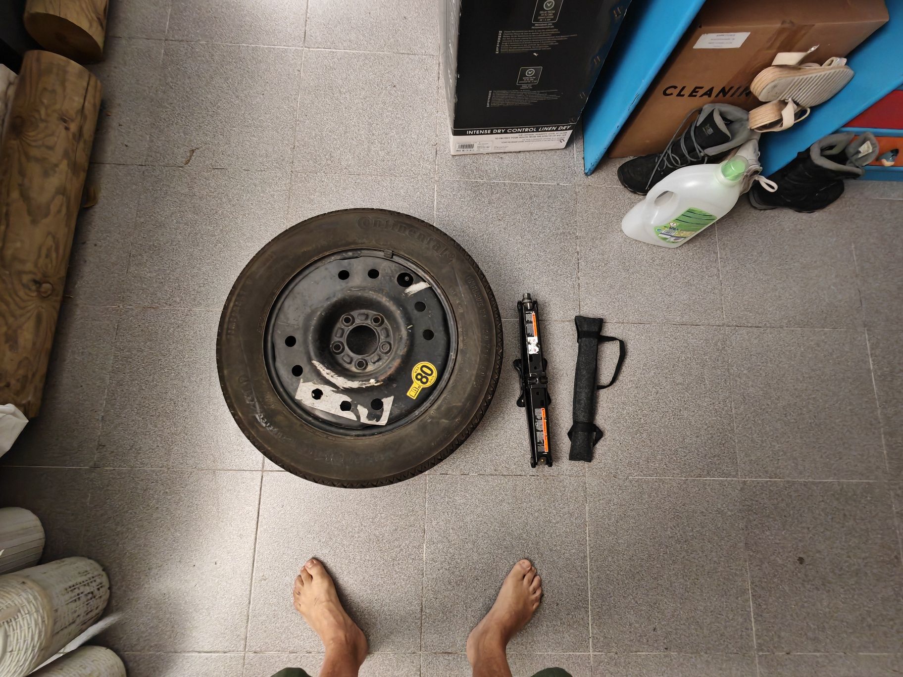 Kit pneu+macaco Chevrolet Captiva