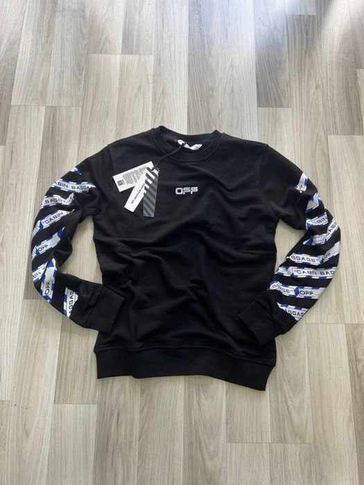 Свитшот OFF-WHITE, батник , реглан, кофта худи