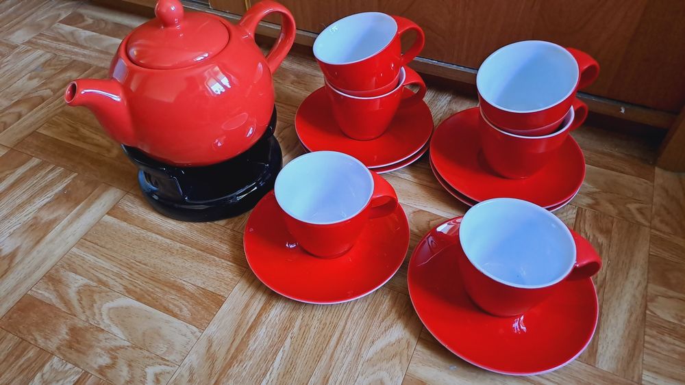 Zestaw herbaciany 6 sztuk