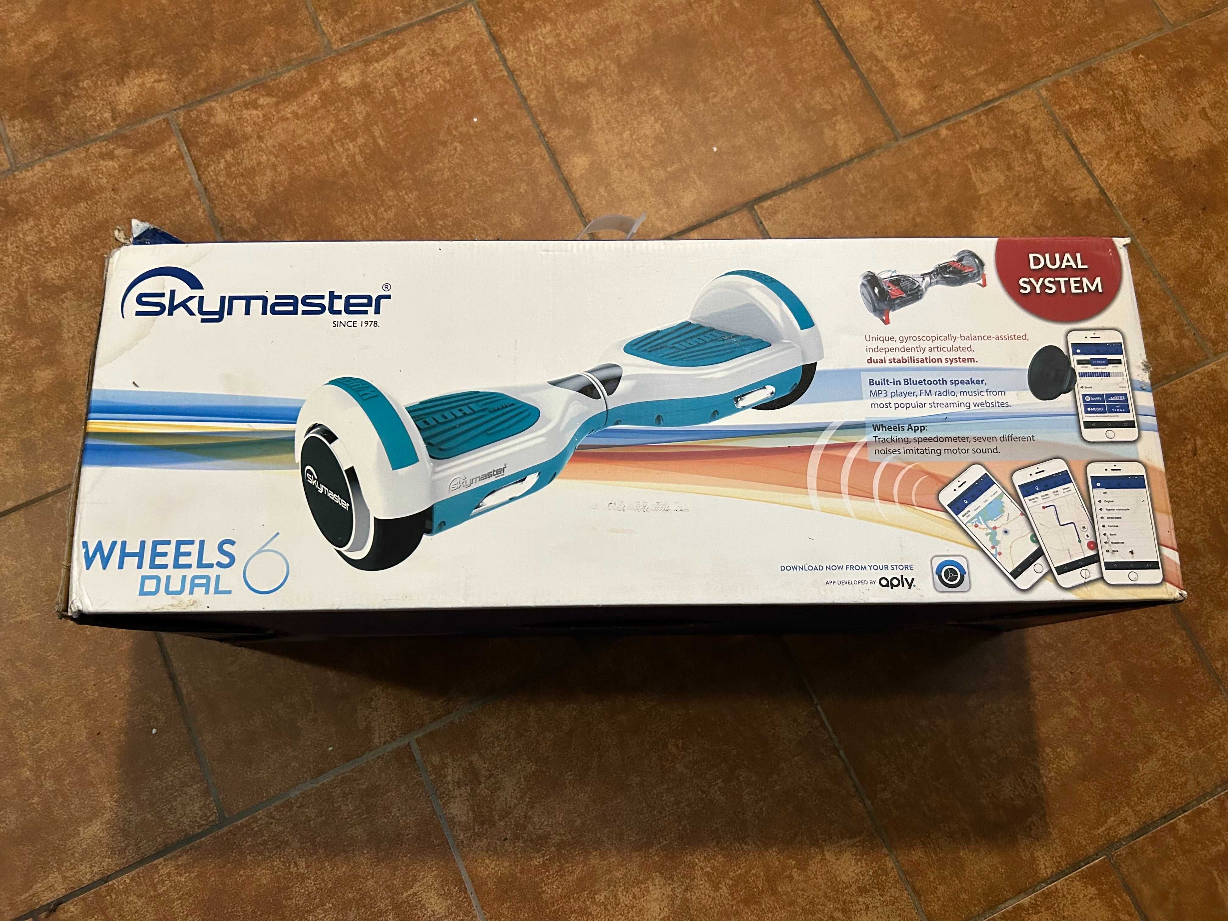 Deskorolka elektryczna Skymaster Wheels Dual 6, Dual System