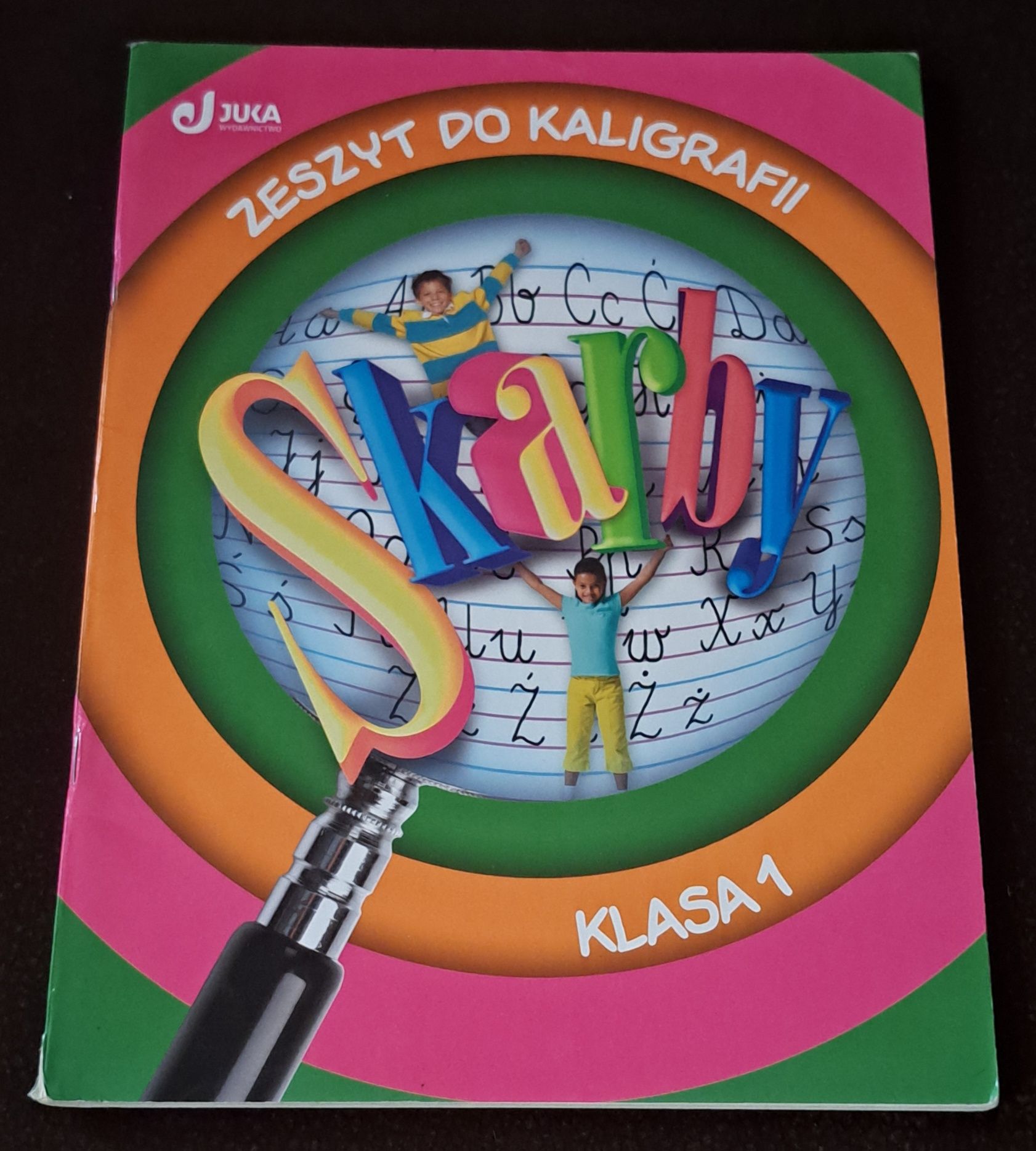 Zeszyt do kaligrafii. Klasa 1. K. Jurkiewicz.