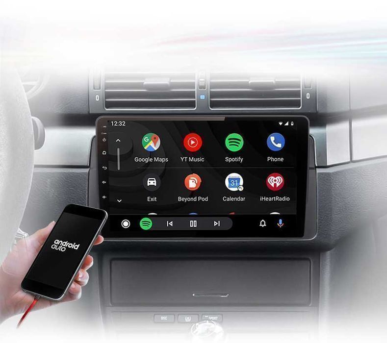 Radio nawigacja BMW 3 E46 Android Carplay