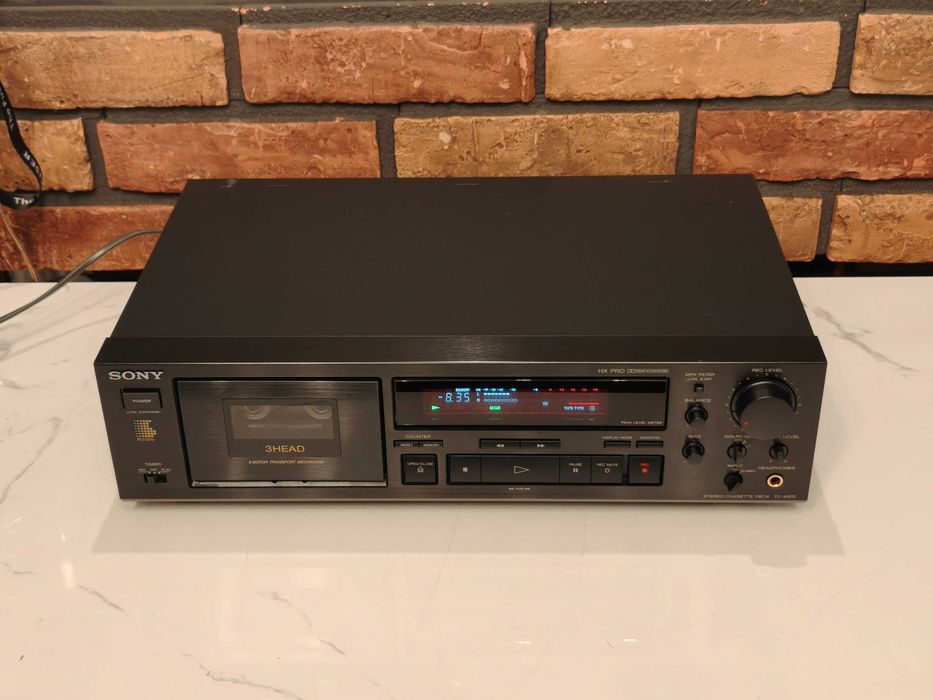SONY TC-K570 ! Znakomity magnetofon 3 głowicowy ! TOP