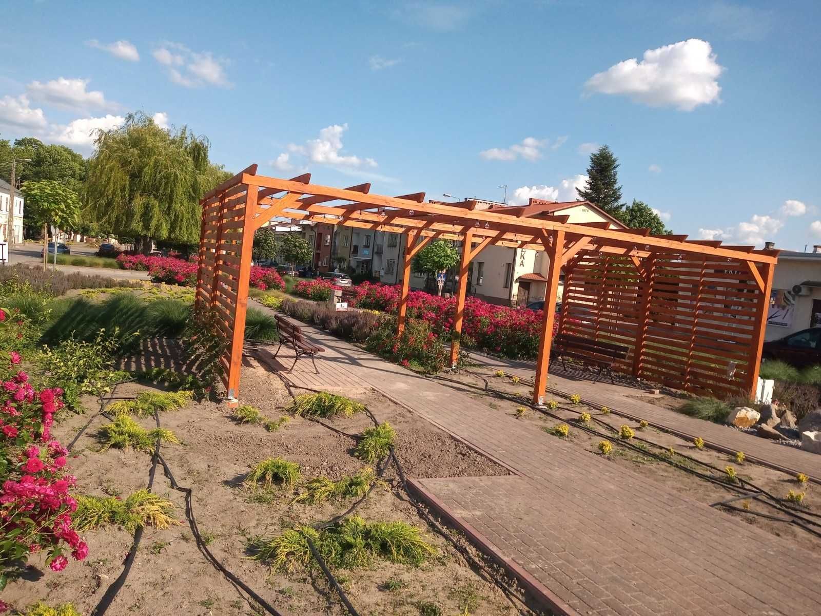 Pergola drewniana