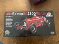 Kit Modelismo novo Italeri Alfa Romeo 8C2300 Monza 1/12