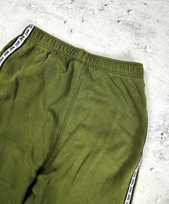 Spodnie dresowe Nike bawełniane dresy khaki r. M