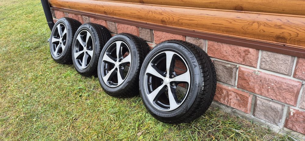 Титани 5×114.3 R17 et45 шини 225/55/r17 зима  колеса титани borbet